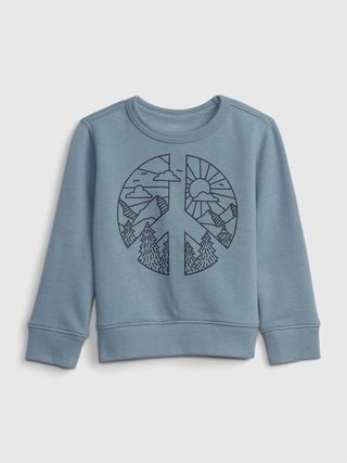 Toddler Crewneck Graphic Sweatshirt | Gap (CA)