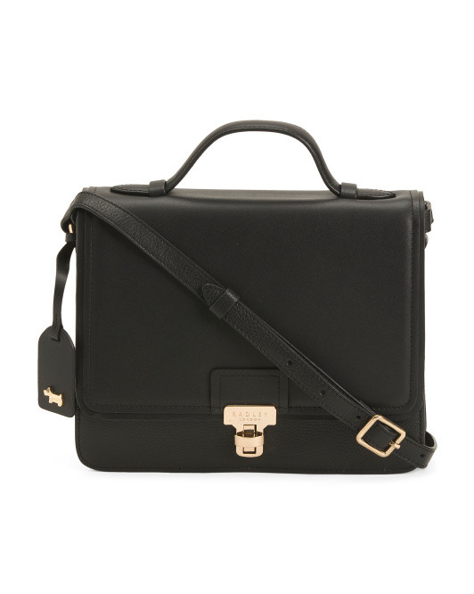 Leather Gardens Small Flap Over Crossbody | TJ Maxx