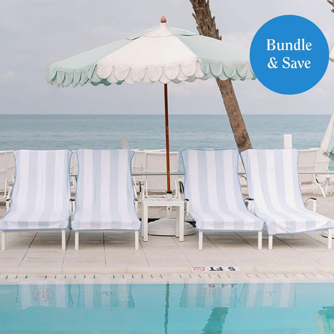 Pool Lounge Cover Bundle | Weezie Towels