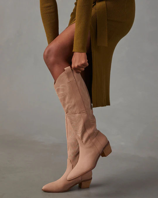 Montford Faux Leather Western Boots | VICI