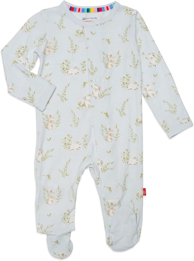 Magnetic Me Boys Modal Magnetic Baby Footie Pajamas | Silky Soft Modal Fabric | Baby Sleepers Ava... | Amazon (US)