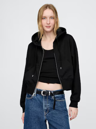 VintageSoft Full-Zip Wedge Hoodie | Gap (US)