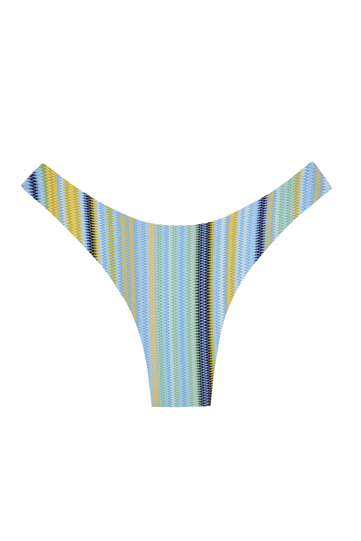 Byron Bottom - Sardinia Stripe Azure | Monday Swimwear