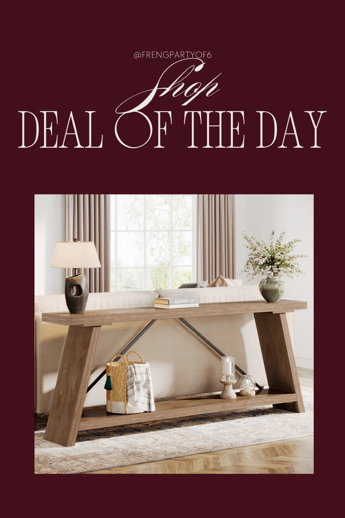 This console table looks designer but is under $200!

#LTKSaleAlert #LTKHome