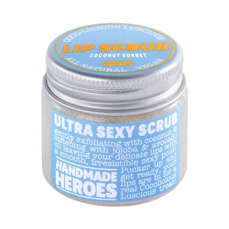 Handmade Heroes Cocolicious Luscious Lip Scrub in Coconut Dream | Gentle Lip Exfoliator & Hydration with Coconut Oil | Walmart (US)