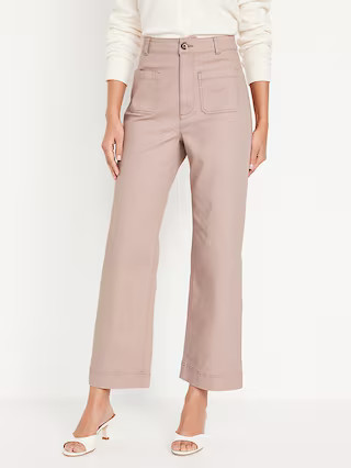 High-Waisted Cropped Wide-Leg Pants for Women$26.99$44.9930% Off! Price as marked.101 Ratings Ima... | Old Navy (US)