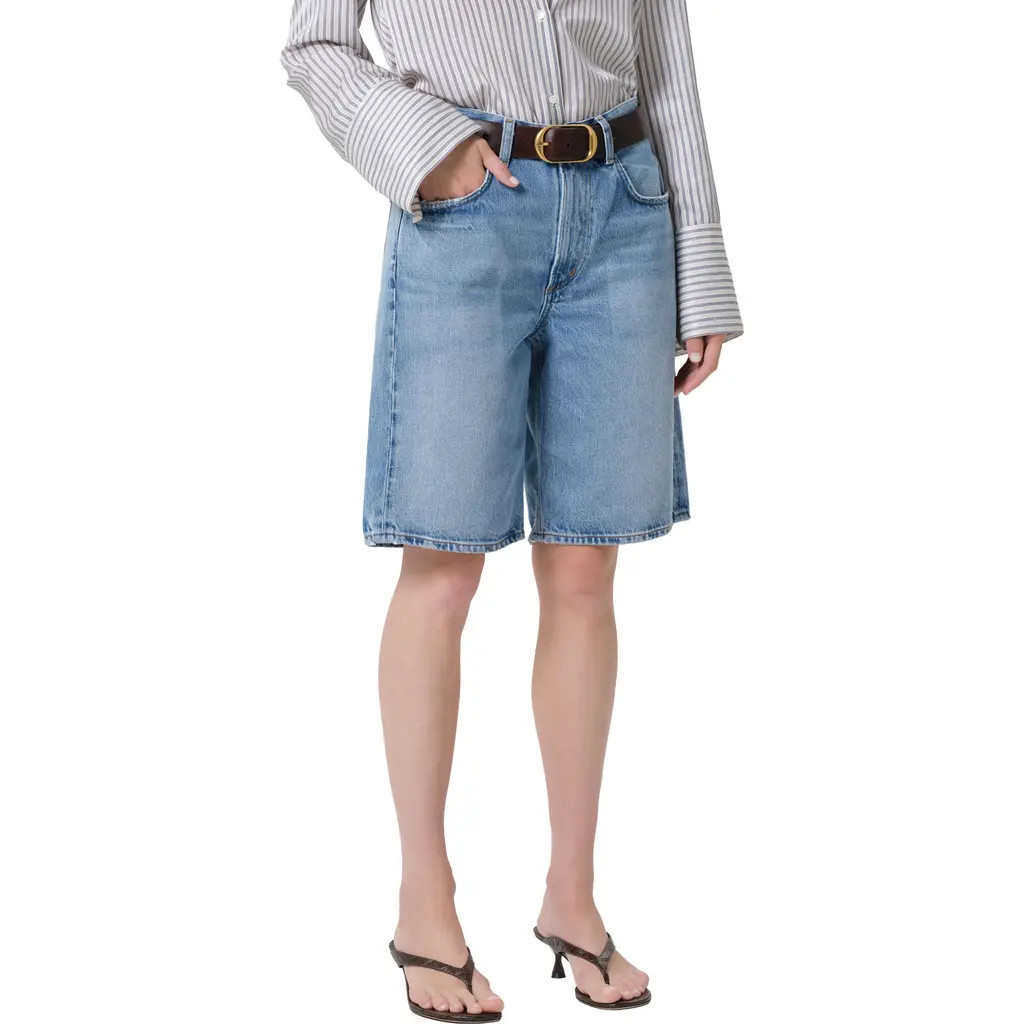 Citizens of Humanity Court Denim Shorts in Cupid at Nordstrom, Size 33 | Nordstrom