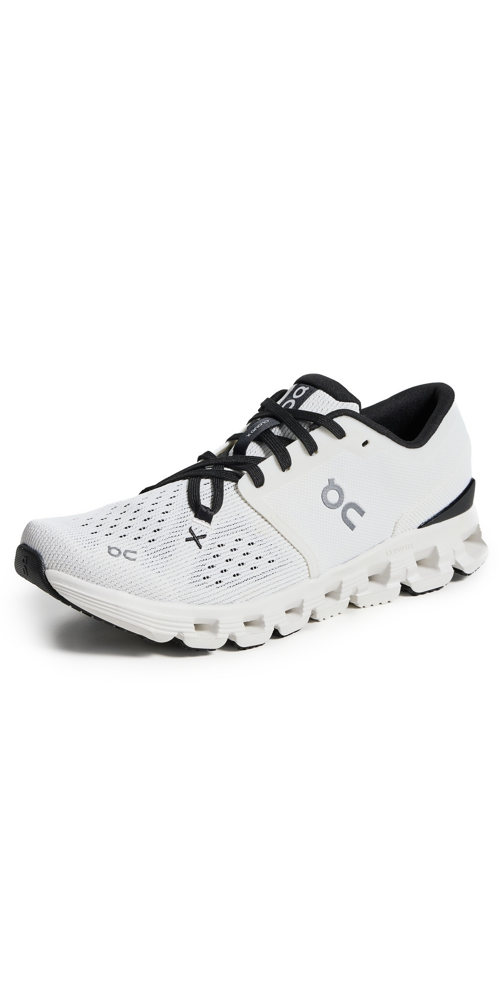 On Cloud X 4 Sneakers Ivory/Black 9.5 | Shopbop