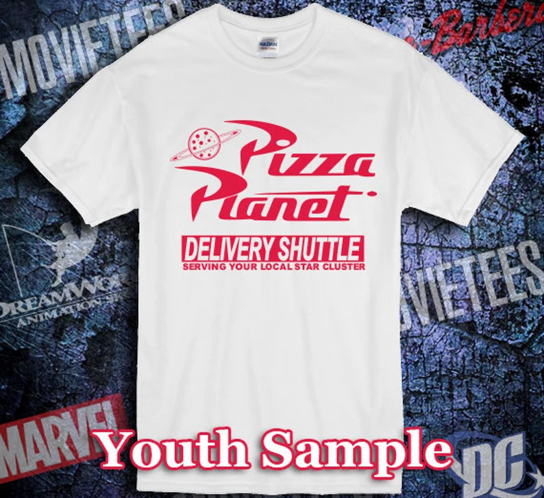 Pizza Planet High Quality Ringer Tee - Toy Story Shirt | Etsy (US)