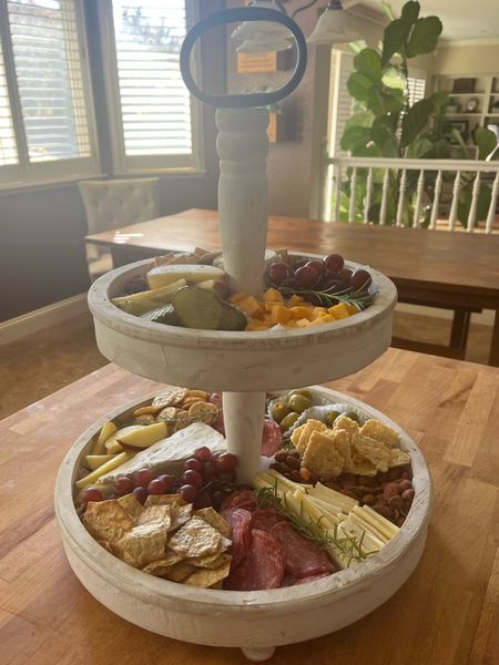 This 2 tier server is so versatile. Great for serving foods or for decor. I’ve linked several similar options. 

#LTKHalloween #LTKhome #LTKSeasonal