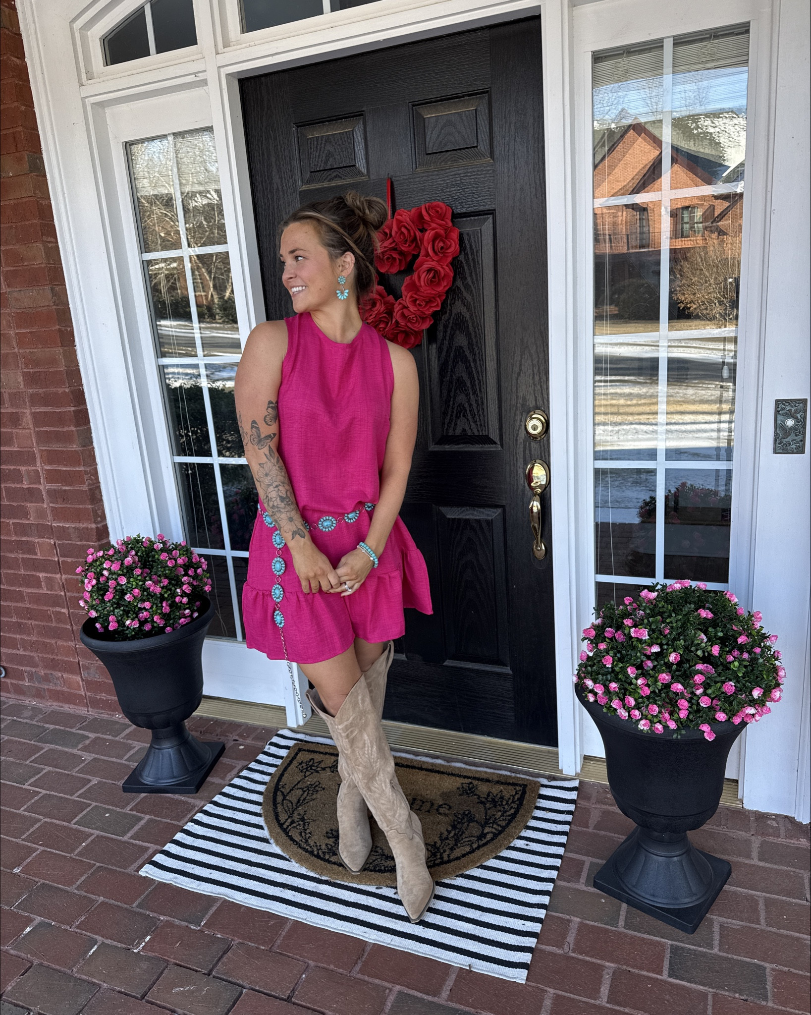 Okayyyy this color combo!!! This is the perfect spring summer dress. 

#LTKU #LTKootd #LTKSeasonal