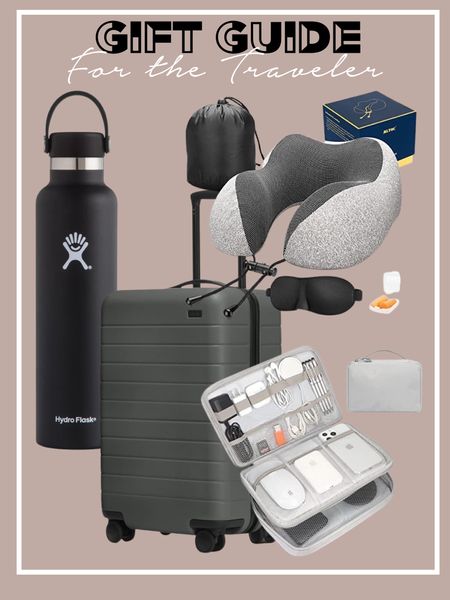 Gift guide for the traveler gift idea men luggage bottle 

#LTKtravel #LTKHoliday #LTKGiftGuide
