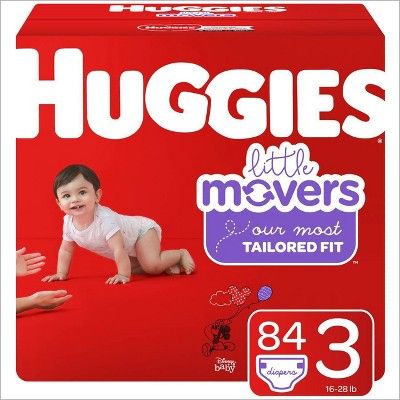 Huggies Little Movers Diapers - (Select Size and Count) | Target