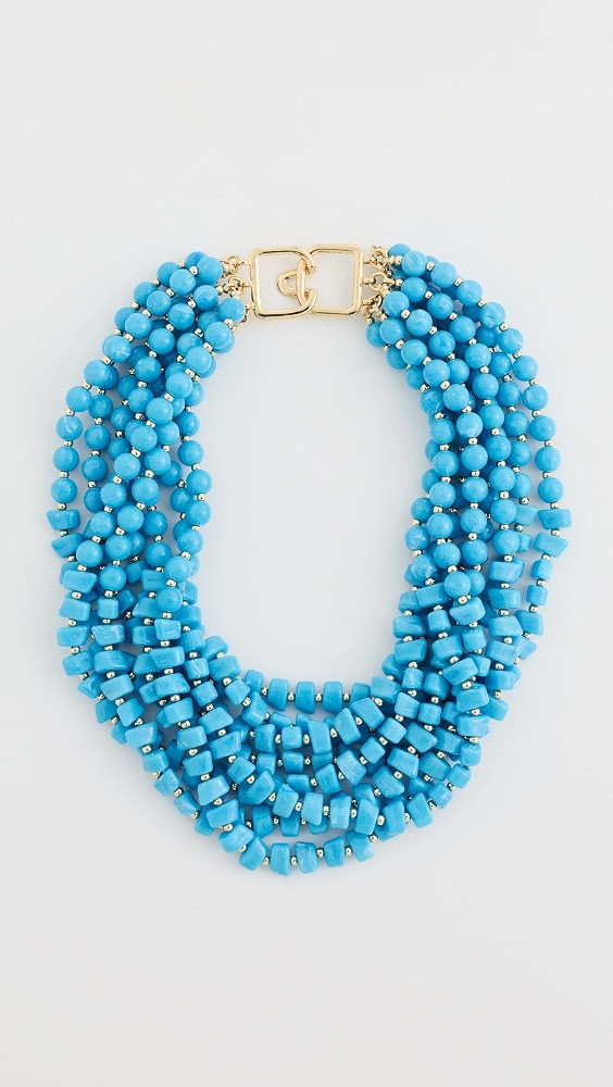 Turquoise Multi-Strand Necklace | Shopbop
