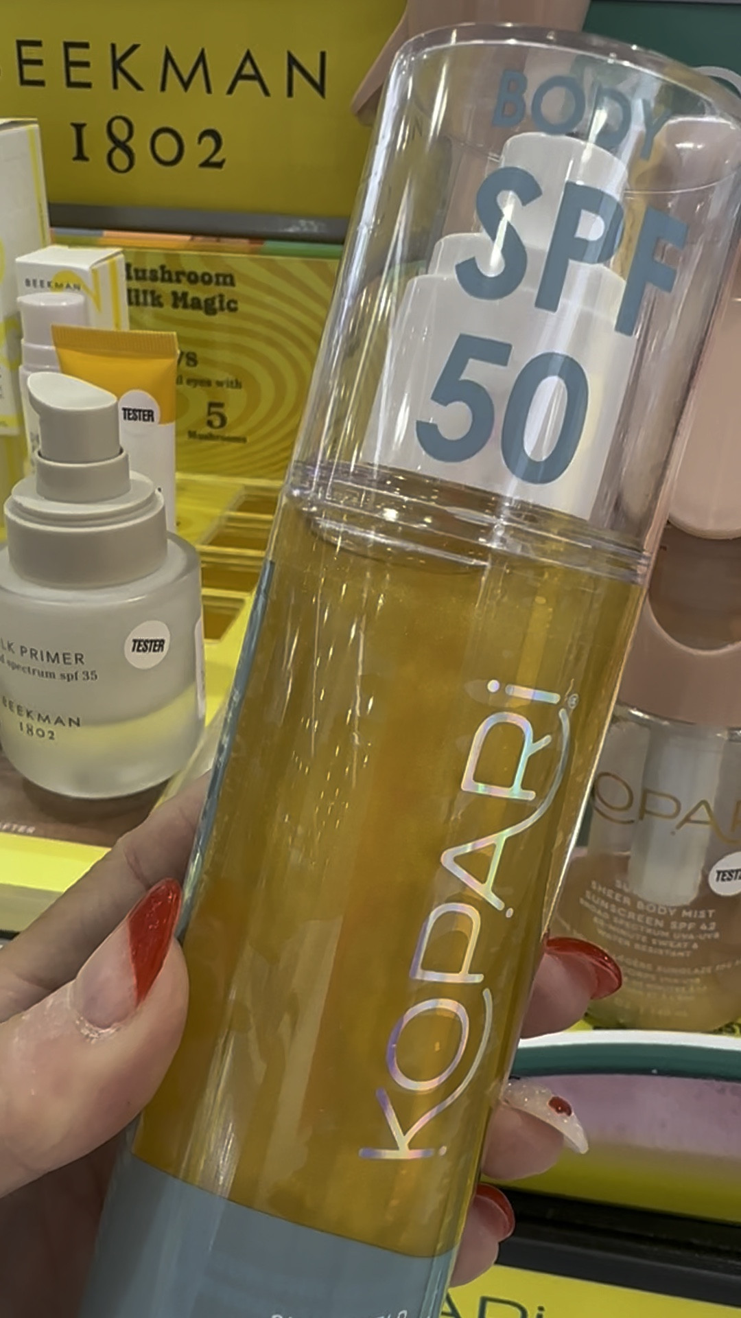 Sunblock obsession! It’s sparkly and sheer! I’m so in love! #sunblock #summer #beautyproducts

#LTKFindsUnder50 #LTKBeauty #LTKSeasonal