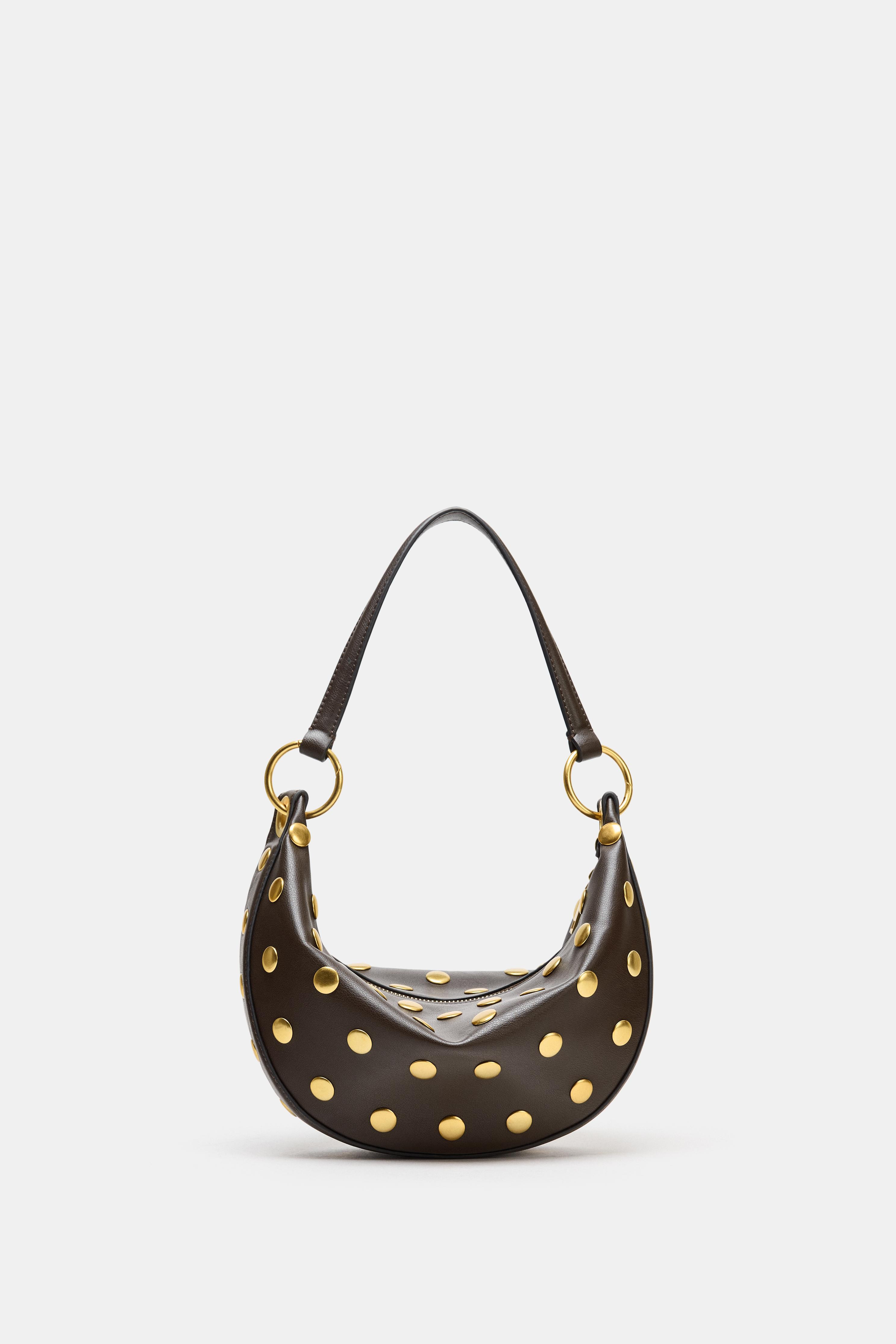 MULTI-POSITION STUDDED BAG | Zara US