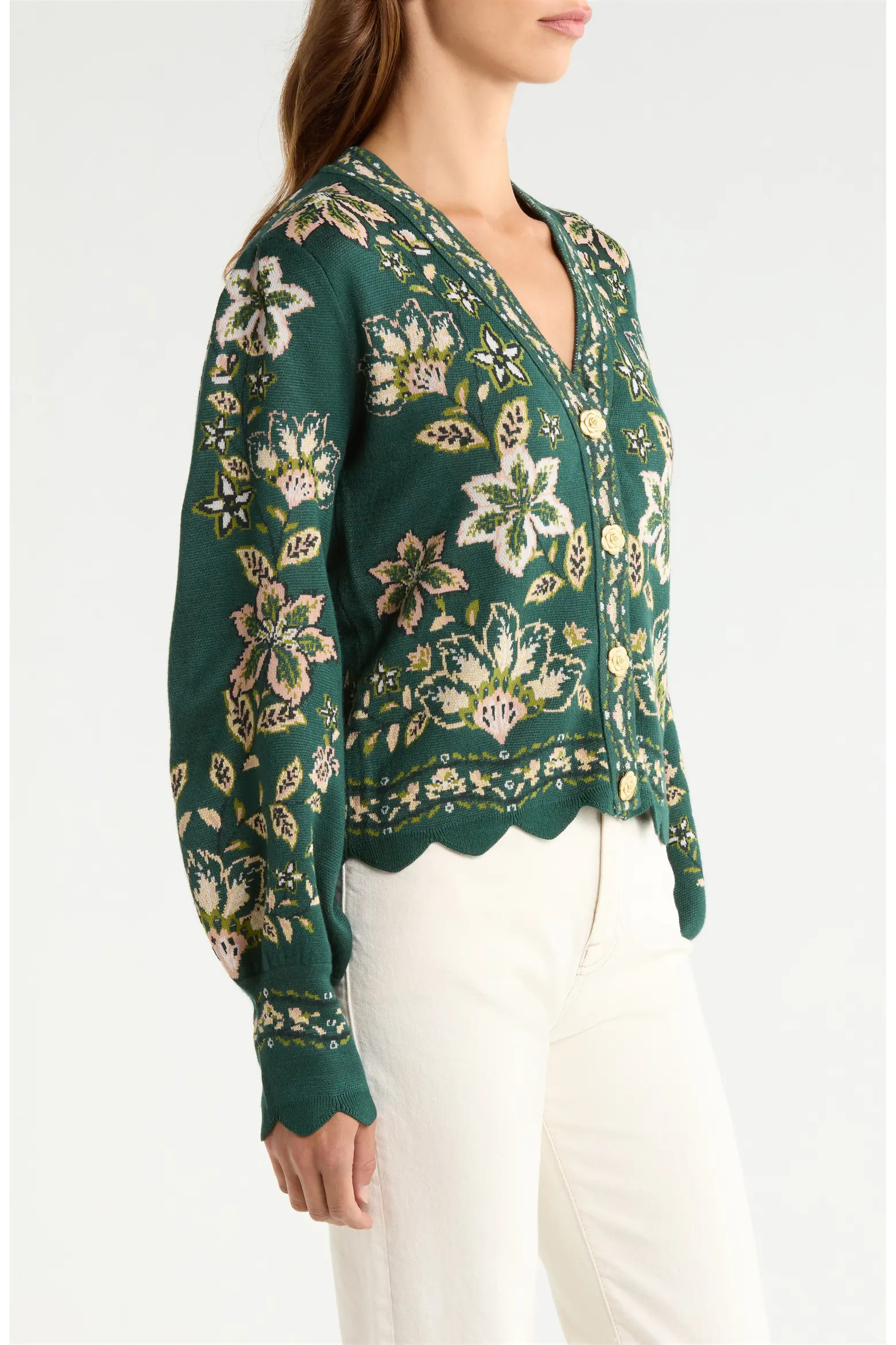 Garden Delight Button-Up Cardigan (Women) | Nordstrom | Nordstrom