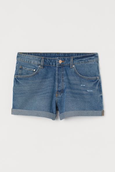 Denim shorts Boyfriend | H&M (UK, MY, IN, SG, PH, TW, HK)