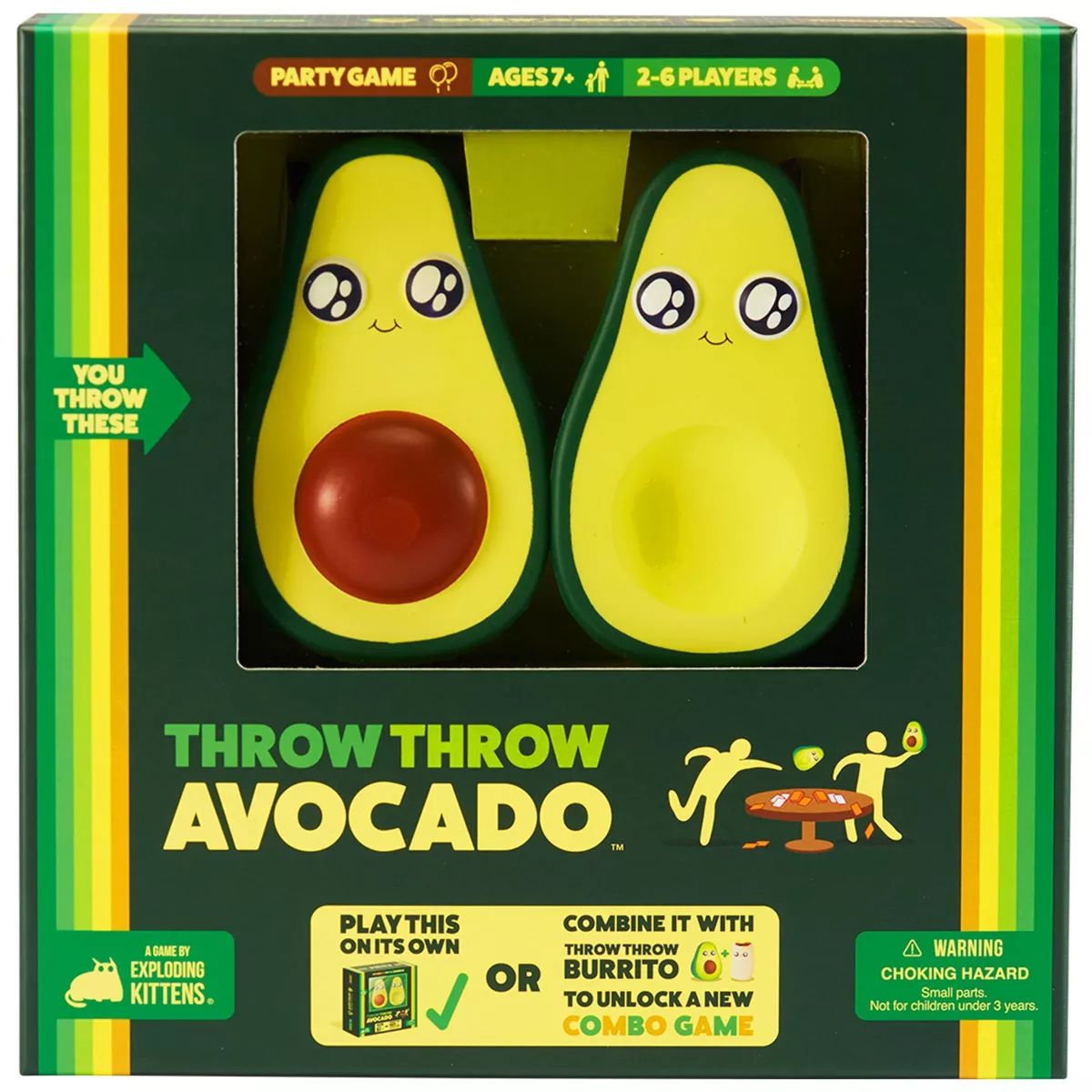 Throw Throw Avocado Game by Exploding Kittens | Target