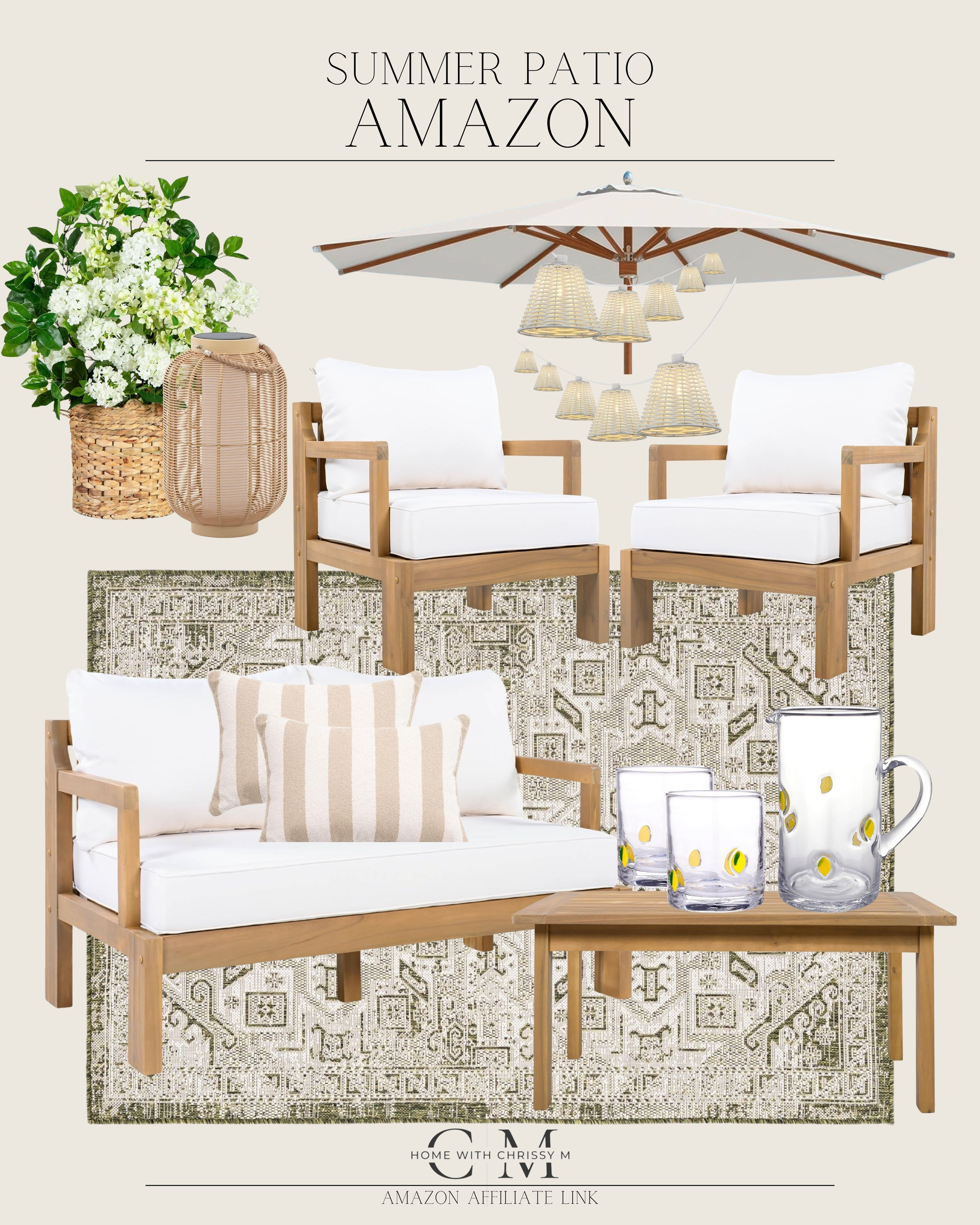 Summer Outdoor Furniture and Decor from Amazon!
Amazon Home / Amazon Summer / Neutral Outdoor Sectionals / Linen or Canvas Cushions / Teak Outdoor Furniture / Light Wood Dining Sets / Wicker Lounge Chairs / Rope Accent Chairs / Stone or Concrete Side Tables / Neutral Outdoor Rugs / Weather-Resistant Throw Pillows / Ceramic Outdoor Planters / Faux Greenery in Neutral Pots / Outdoor Coffee Tables / Minimalist Fire Pits / Lanterns with LED Candles / Solar Pathway Lights / Neutral Patio Umbrellas / Outdoor Poufs / Bench Seating / Outdoor Bar Carts / Sculptural Garden Stools / Neutral Bistro Sets / Wooden Planter Boxes / Outdoor Floor Cushions / Soft Outdoor Throws / Modern Organic Outdoor Accents 

 

#LTKSeasonal #LTKHome