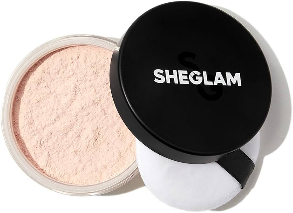 SHEGLAM Baked Glow Setting Powder Oil Control Loose Face Powder Translucent Pore-Less Flawless Sm... | Amazon (US)