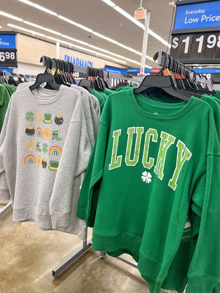 Cute Sweatshirts and T-shirts for St. Patrick’s Day.

Walmart Fashion, Target Fashion, St Paddy’s Day, St Patty’s Day

#stpatricksday #stpattysday #stpateicksdaysweatshirt #irish #stpatricksdayoutfit #sweatshirts #greenoutfits #stpattys 

#LTKstyletip #LTKfamily #LTKfindsunder50