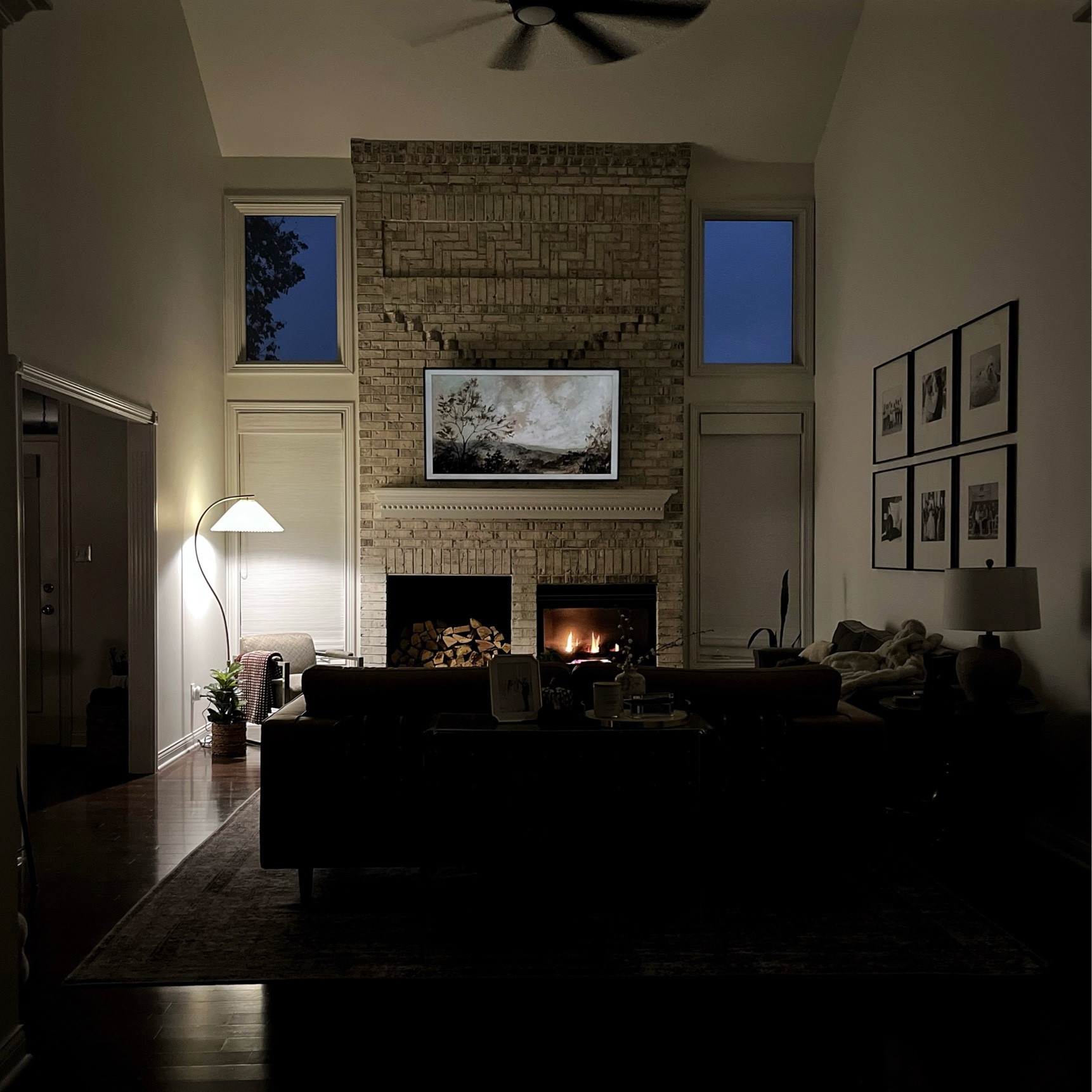 Admitting defeat on summer and on goes the fireplace

#LTKhome #LTKSeasonal