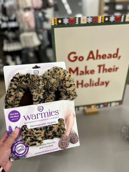 Microwaveable slippers for the gal who’s feet are always cold! Help keep them toasty warm this winter with this gift idea! 

#LTKGiftGuide #LTKCyberWeek #LTKHoliday