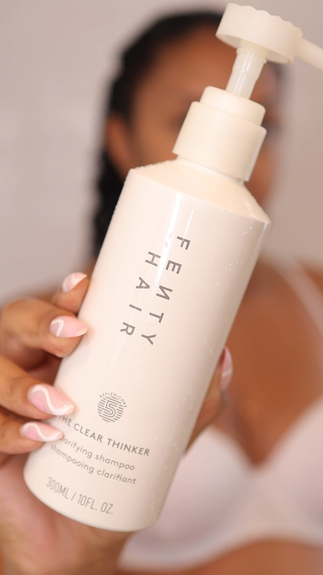 New Fenty Hair “The Clear Thinker” Clarifying Shampoo!