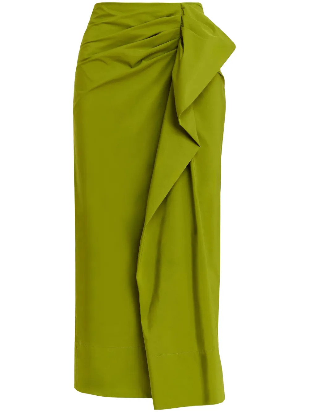 Essentiel Antwerp Guga Skirt | Green | FARFETCH | Farfetch Global