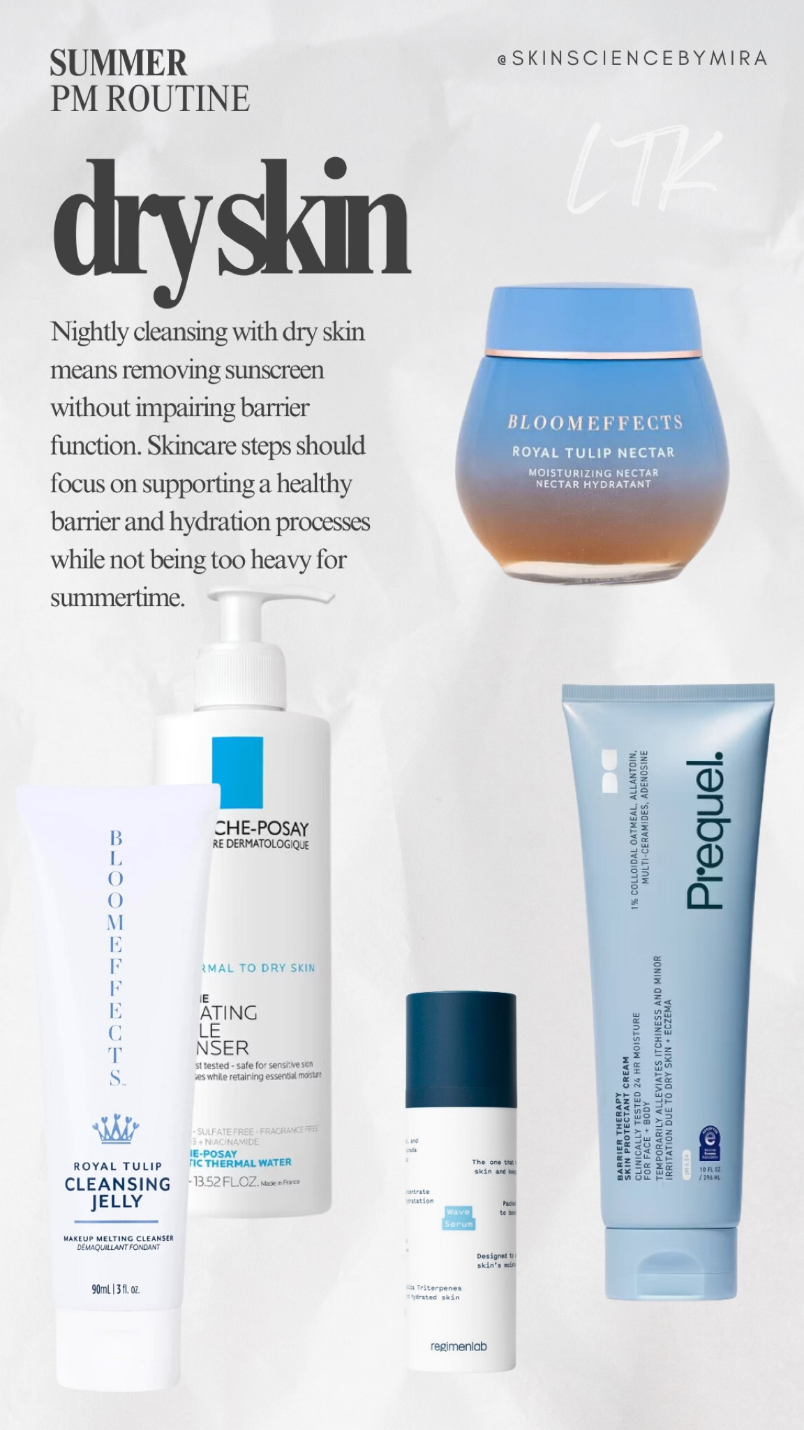 I’ve got the perfect nighttime routine for dry skin and since QVC is offering $30 off your first $60 purchase for Bloomeffects, these are all affordable too! Summertime means we want to cleanse thoroughly and not have skincare feel heavy and sticky but dry skin still needs a lot to barrier support and hydration. These are all longtime favorites with really nice formulas.

#LTKBeauty #LTKFindsUnder50 #LTKSeasonal