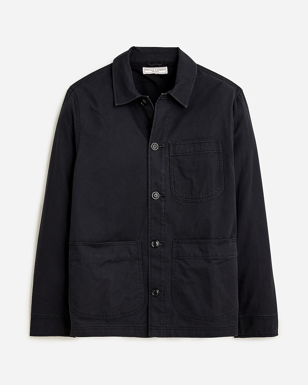 Wallace & Barnes lightweight twill chore jacket | J. Crew US