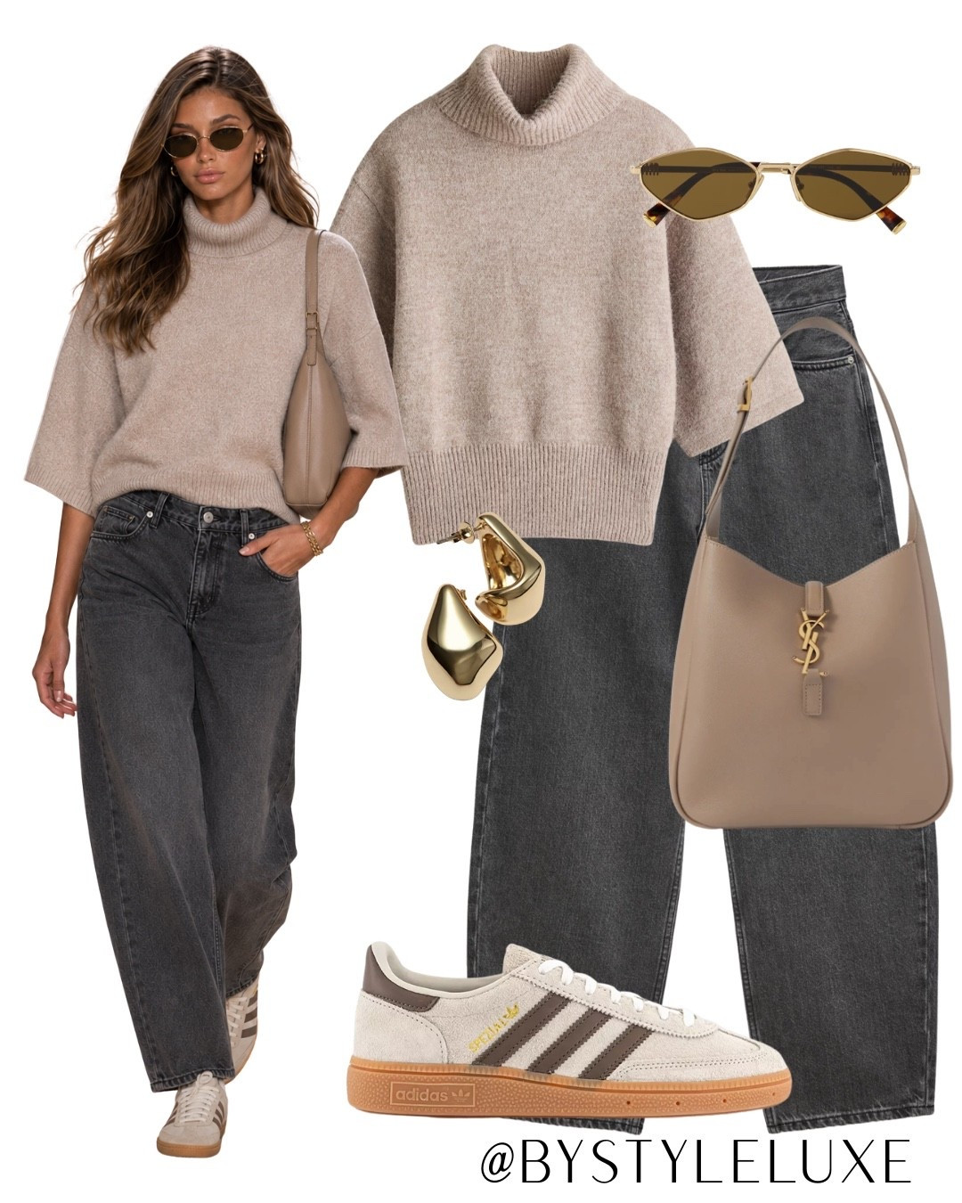 JEANS - These M&S jeans are only £26 and look so good on! Styled here with a knitted top and @adidas trainers for an everyday look. 
 SIZING - Size up as these jeans for small 

#trainers #jeans #autumnoutfit

#LTKjeans #LTKautumn #LTKshoes