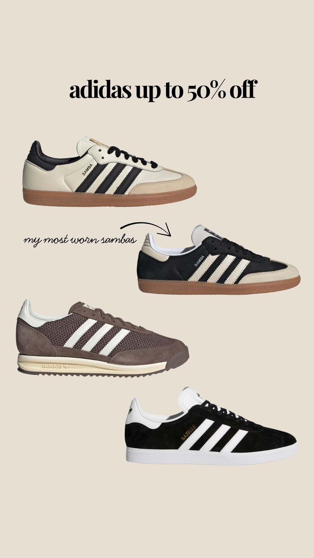 Adidas Black Friday favourites 👟 up to 50% off ⚡️ 

#LTKCyberWeek #LTKstyletip