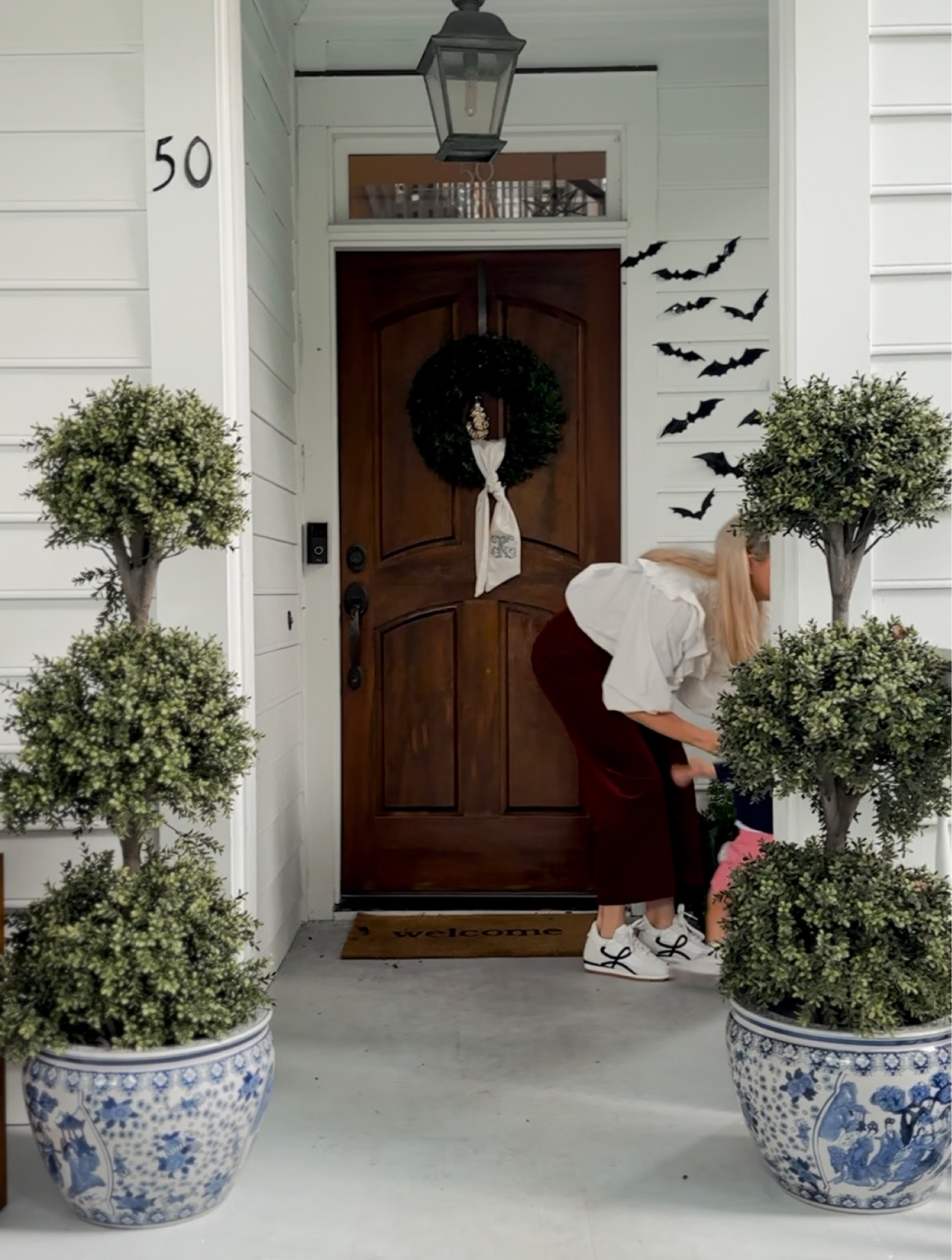 Front porch details! 
.
.
#ltkhome #ltkoutdoor #ltkdecor #ltkporch #ltkcurbappeal

#LTKSeasonal #LTKstyletip #LTKhome