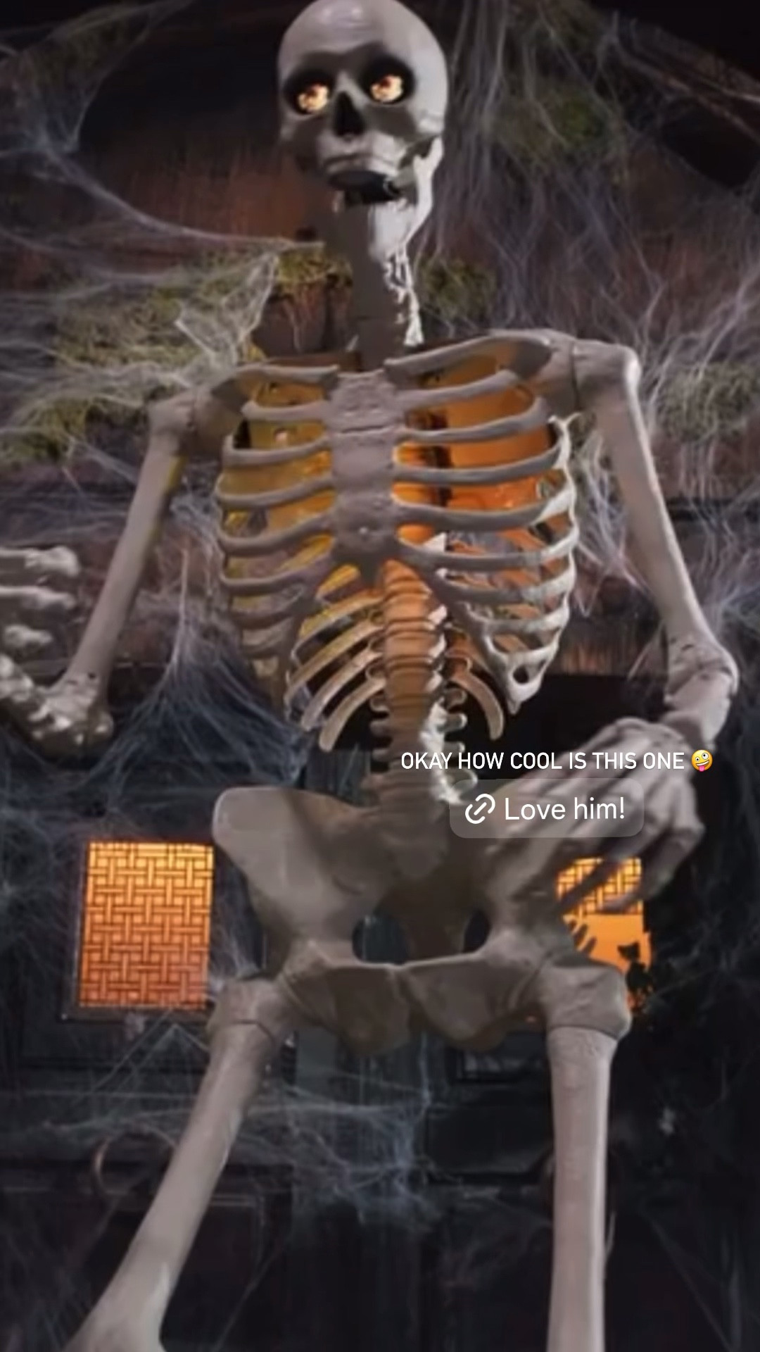 I am so excited for Halloween and this talking/moving ultra skelly standing at 6.5 foot tall!! Love this for fall and to spook the trick or treaters 😋🤪

#LTKSeasonal #LTKHome #LTKSaleAlert