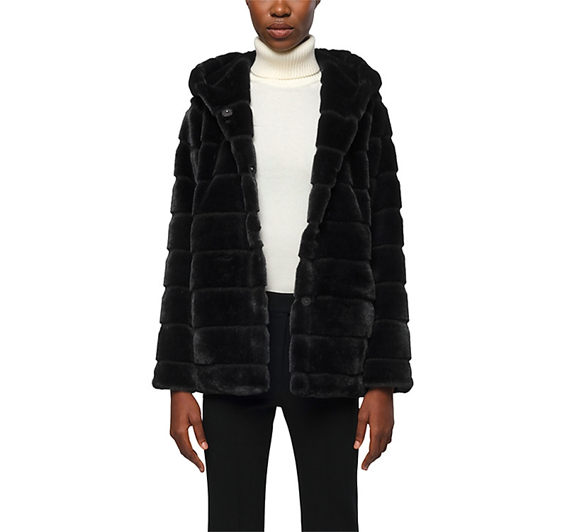 Apparis Goldy Faux Fur Hooded Short Coat | Bloomingdale's (US)