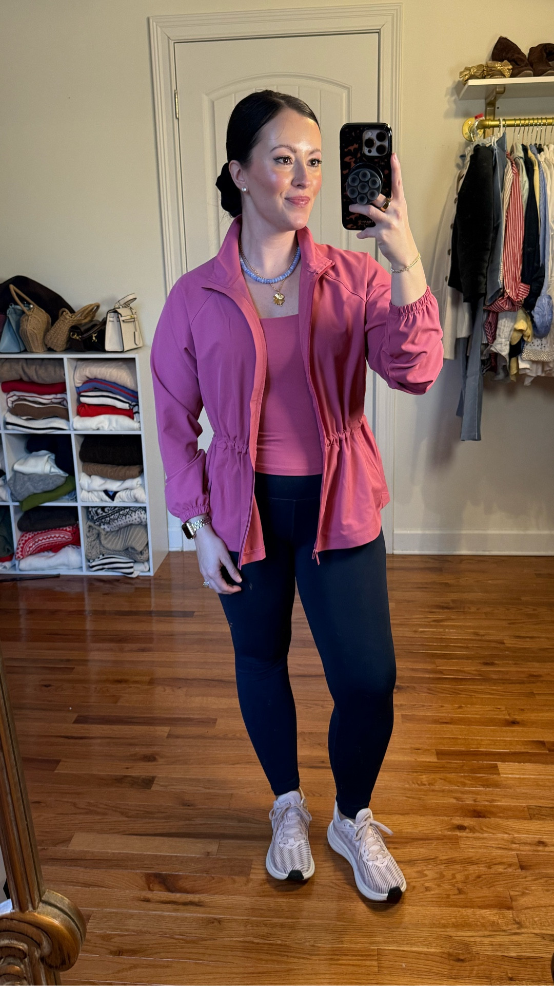 Spring activewear 
Target activewear for spring 
Athleisure for spring

Pink Berry active jacket (s)
Pink berry workout tank (M)
Leggings (s)

#LTKActive #LTKValentine
