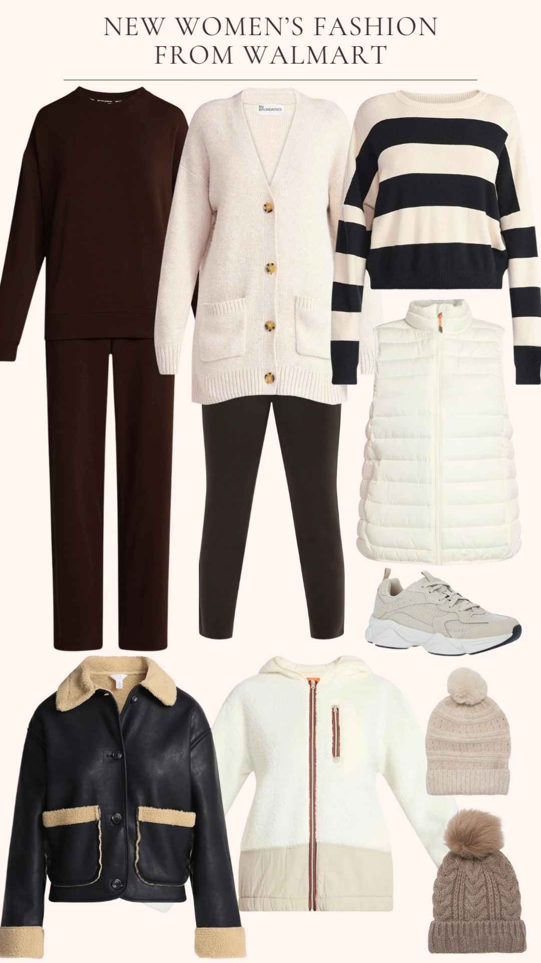  

 I love this cream, black and dark brown palette for autumn neutrals. These pieces will go from fall to winter easily. I’m looking forward to cooler temperatures to wear my sweaters, vests, jackets and leggings again  

#LTKActive #LTKFindsUnder50 #LTKOver40