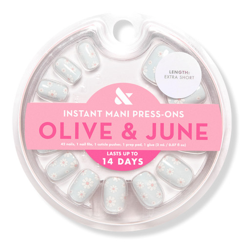 Instant Mani Press-On Nails Flower Shower - Olive & June | Ulta Beauty | Ulta