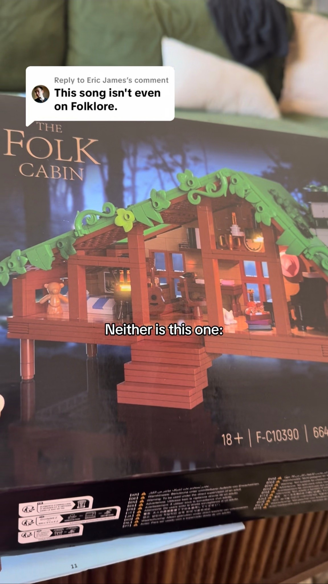 Unwind and let your creativity run wild with the Folklore Cabin Building Blocks—perfect for cozy nights or a fun solo project. Build, relax, and watch your little cabin come to life piece by piece.

#buildingblocks #creativetoys #diyfun #cozyvibes #playandlearn

#LTKdayinmylife #LTKSpringSale #LTKgrwm