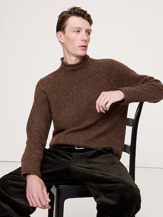 Donegal Roll-Neck Sweater | Banana Republic (US)