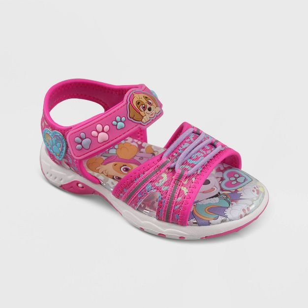 Toddler Girls' Nickelodeon PAW Patrol Adventure Ankle Strap Sandals - Pink | Target