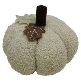 6" Cream Plush Pumpkin Tabletop Accent by Ashland® | Michaels | Michaels Stores