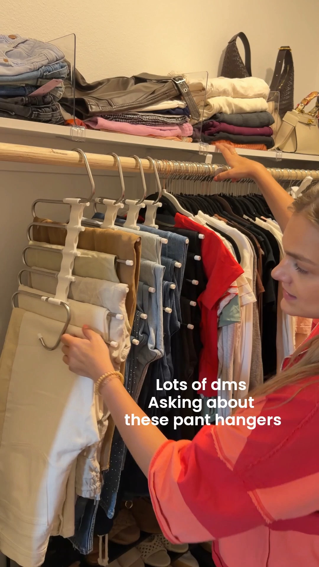 They really were space savers. 
If you have a small closet and looking for organization….

Would be GREAT for a dorm room!

#LTKU #LTKOver40 #LTKHome
