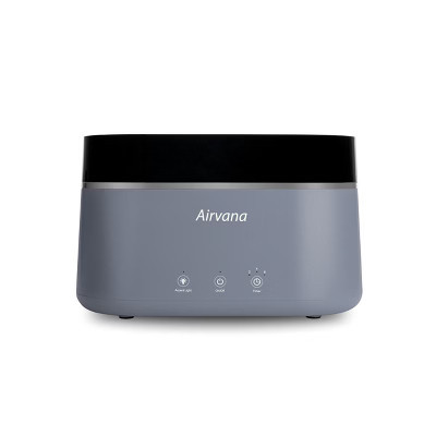 Airvana AquaFlame Ultrasonic Humidifier (.75L / .20 Gal) - Vibration Technology Humidifier with Essential Oil Diffuser – Grey | Target