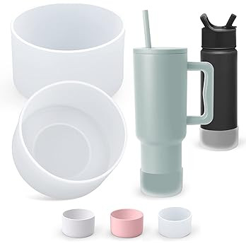 AIERSA 2Pcs Silicone Boot for Simple Modern Trek 40 oz Tumbler with Handle, Protective Water Bott... | Amazon (US)