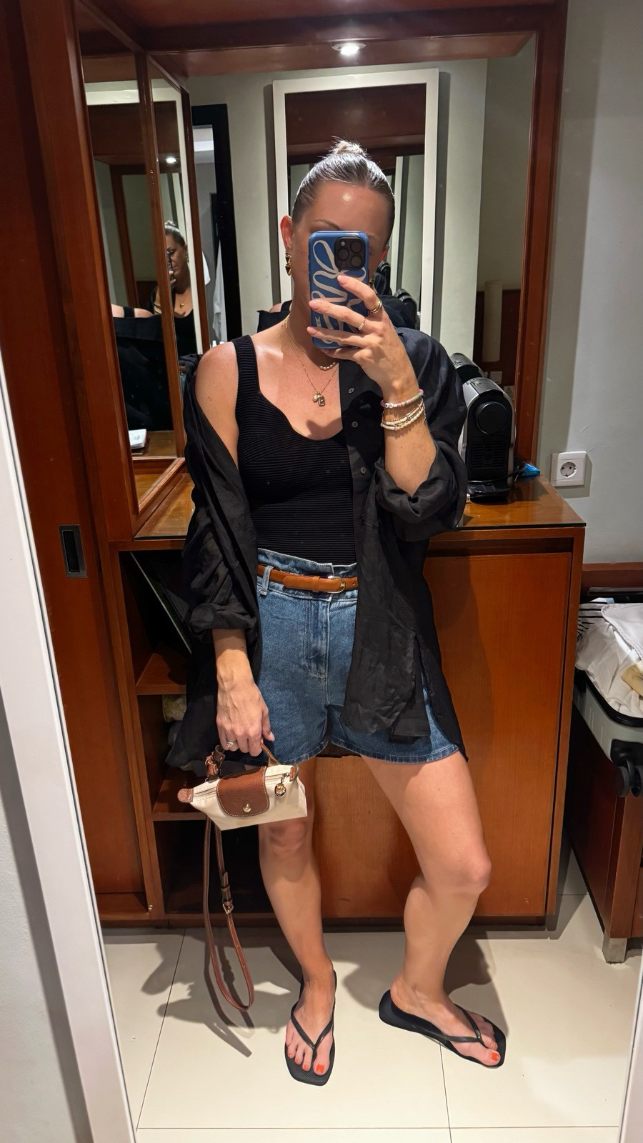 High waisted denim shorts and an oversized shirt? That’s my kid of outfit! I’m in a 38 in the shorts, a medium in the tank and a 10 in the shirt, but could definitely size down in the shirt (it’s very oversized!).

#LTKspring #LTKaustralia #LTKstyletip