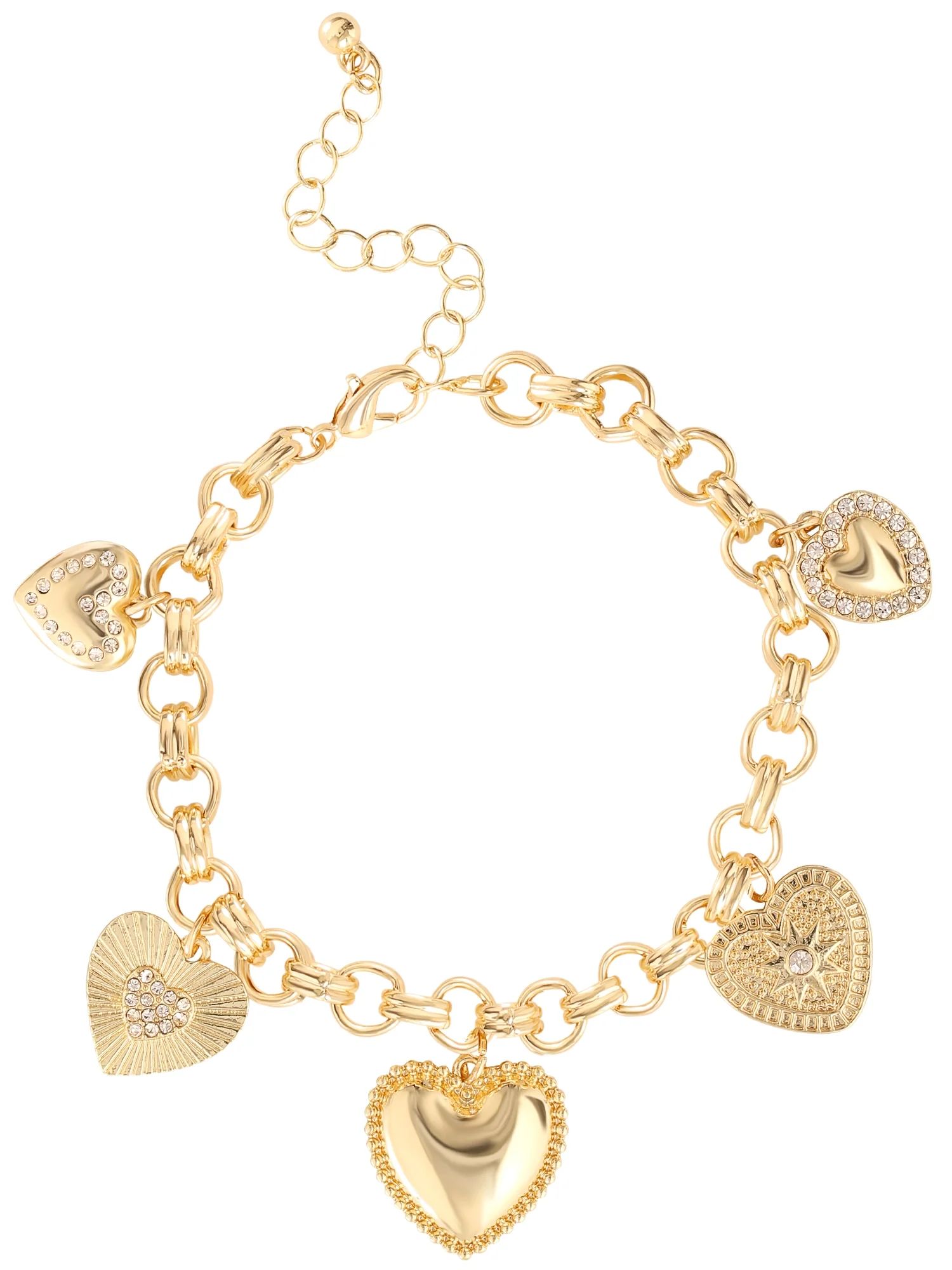 Jessica Simpson Base Metal Charm Bracelet | Walmart (US)