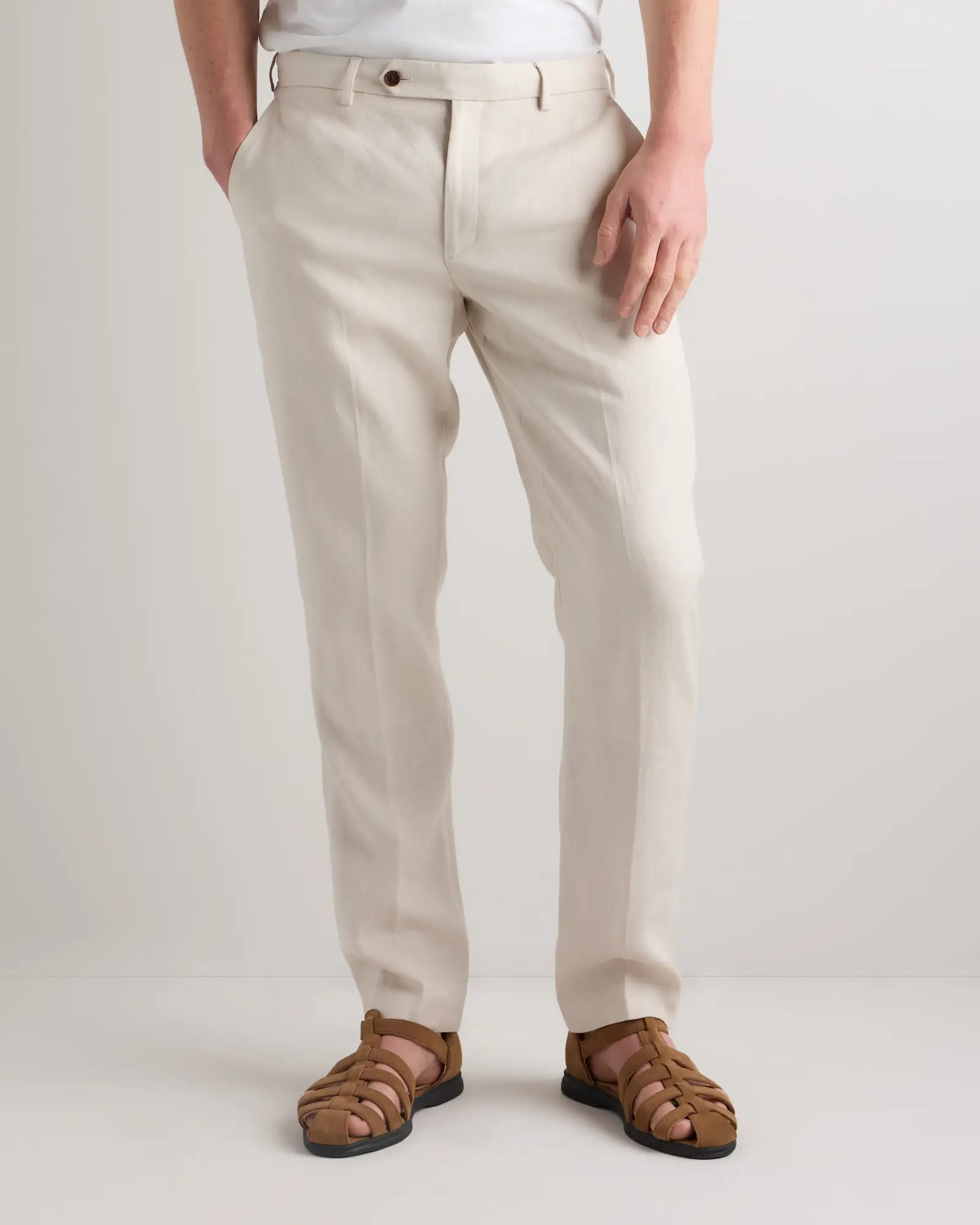 100% European Linen Tailored Dress Pants | Quince